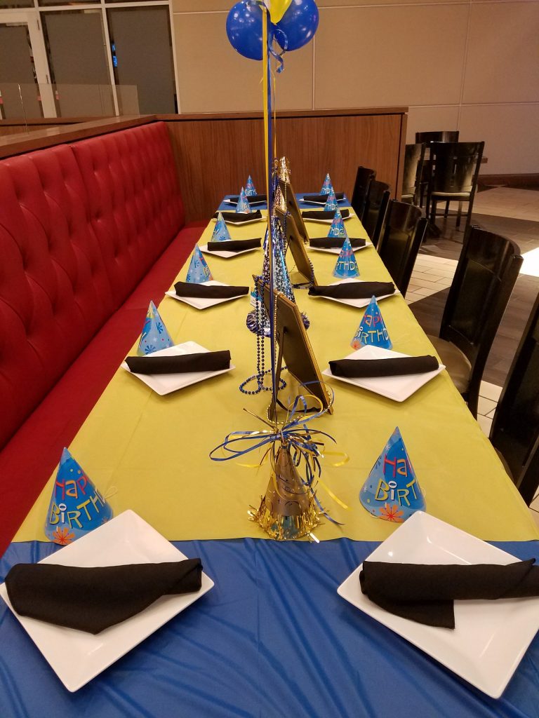 Dave and Busters – Table Setup
