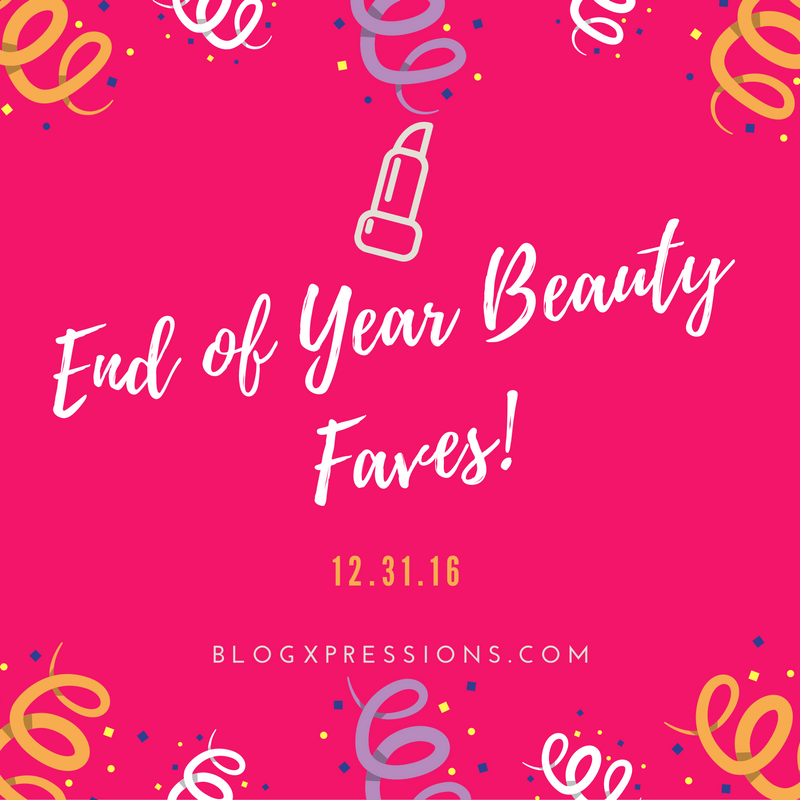 End of Year Beauty Faves