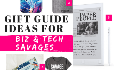 The myth is true! Tech and business savages is fueled by coffee, addicted to their devices and it's all about business. And when it comes to gifting these said savages, it can be a little tricky. So, as an tech & biz savager, I have listed a few gift suggestions to you that won't break the bank!